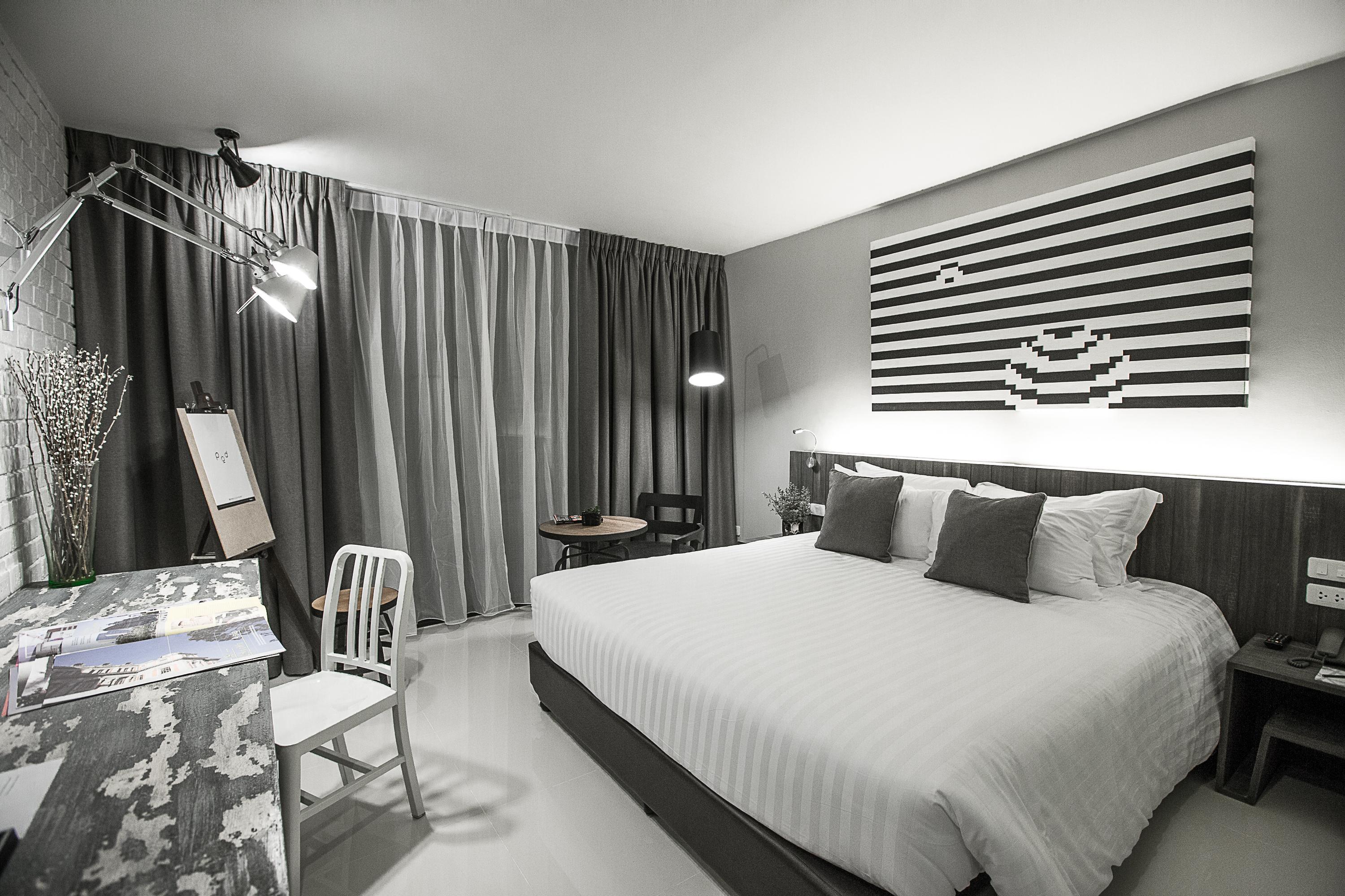 Art Mai Gallery Nimman Hotel Chiang Mai Exterior foto A room at the hotel
