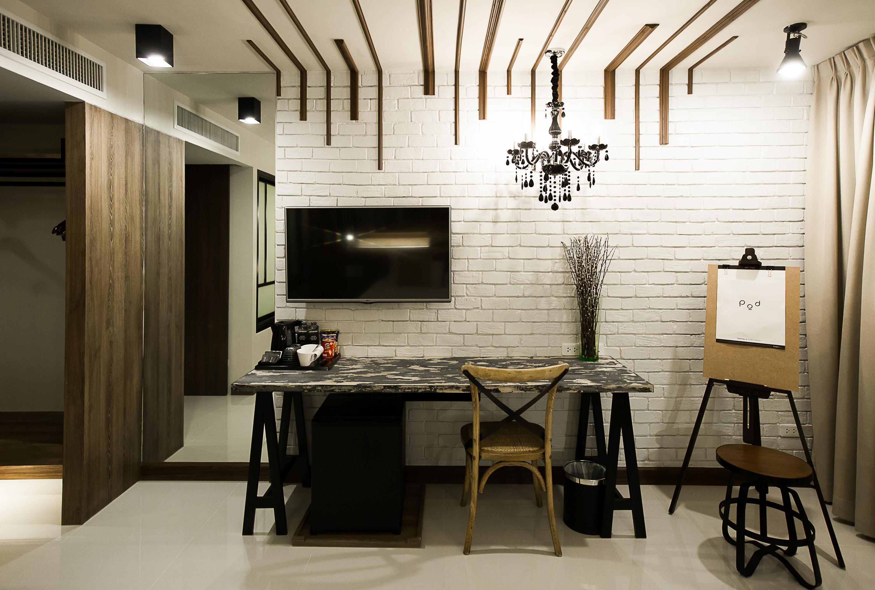 Art Mai Gallery Nimman Hotel Chiang Mai Exterior foto A 3D interior design of a dining room