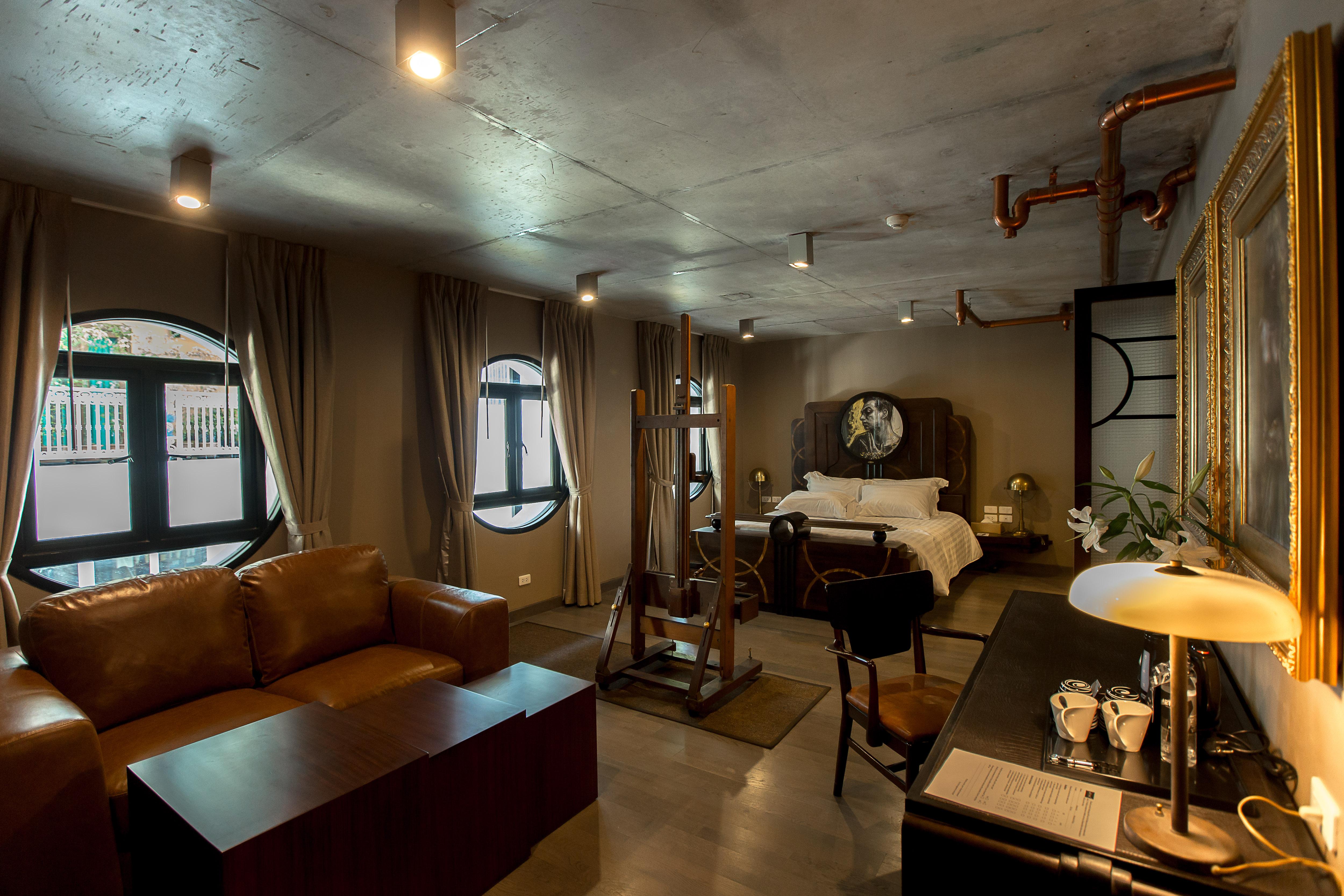 Art Mai Gallery Nimman Hotel Chiang Mai Exterior foto The interior of a room at the hotel